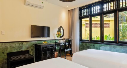 Lantern Boutique Hoi An Room Type - Superior Twin Garden View Lantern Boutique Hoi An Room Type - Superior Twin Garden View