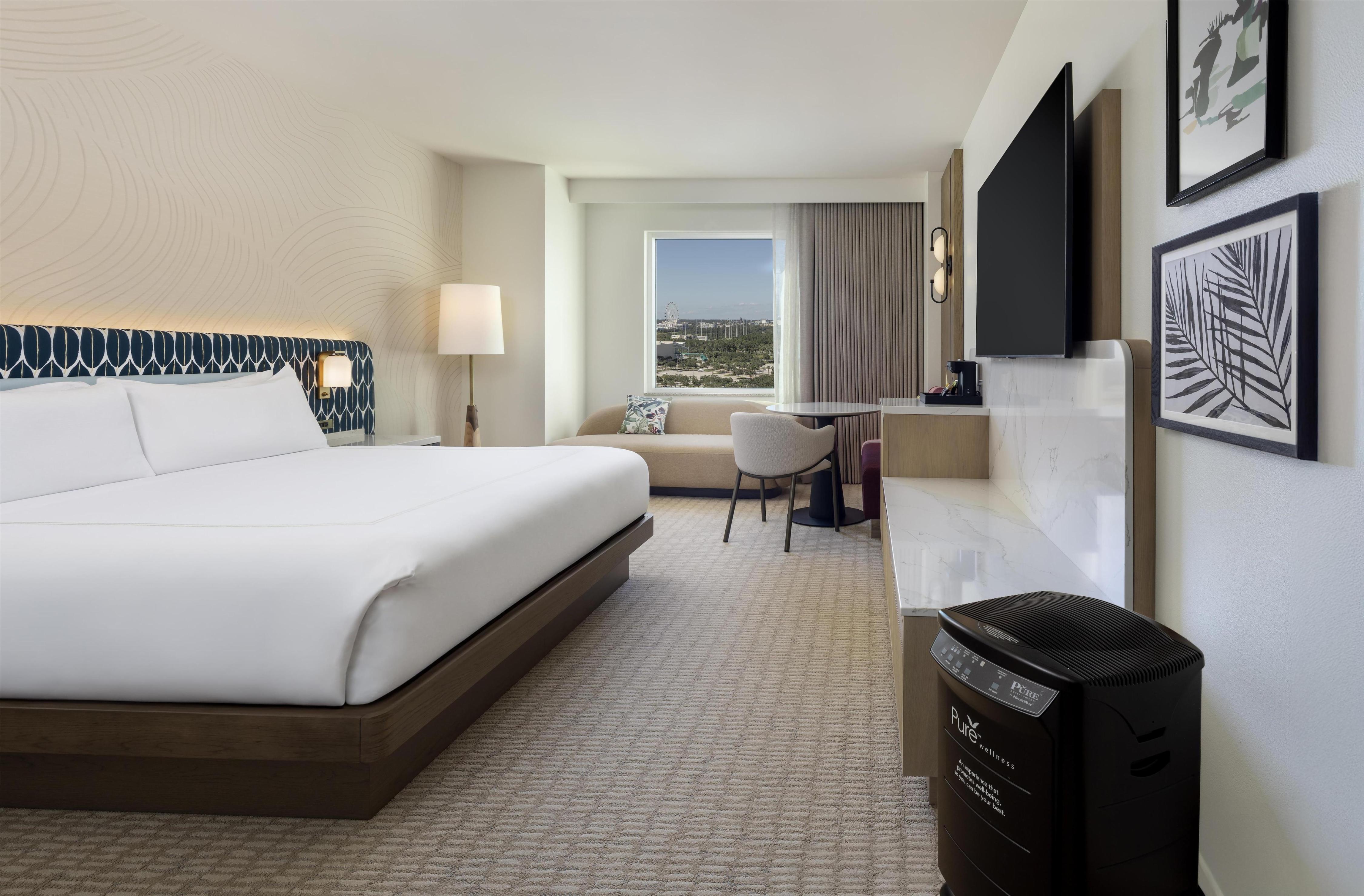 Hilton Orlando Room Type - 1 KING PURE WELLNESS ROOM