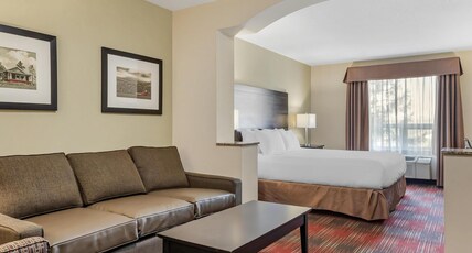 Best Western Plus Red Deer Inn and Suite Room Type - Suite - 1 King 2 Singles, Non-Smoking, Two Bedrooms, Sofabed, Microwave And Refrigerator, Wi-Fi, Ful