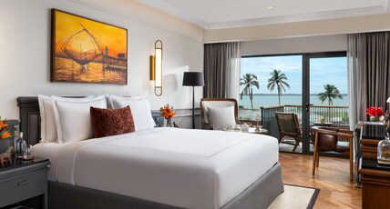 Taj Ganga Kutir Resort & Spa, Raichak Room Type - Deluxe King Bed River View Room with Balcony Taj Ganga Kutir Resort & Spa, Raichak Room Type - Deluxe King Bed River View Room with Balcony