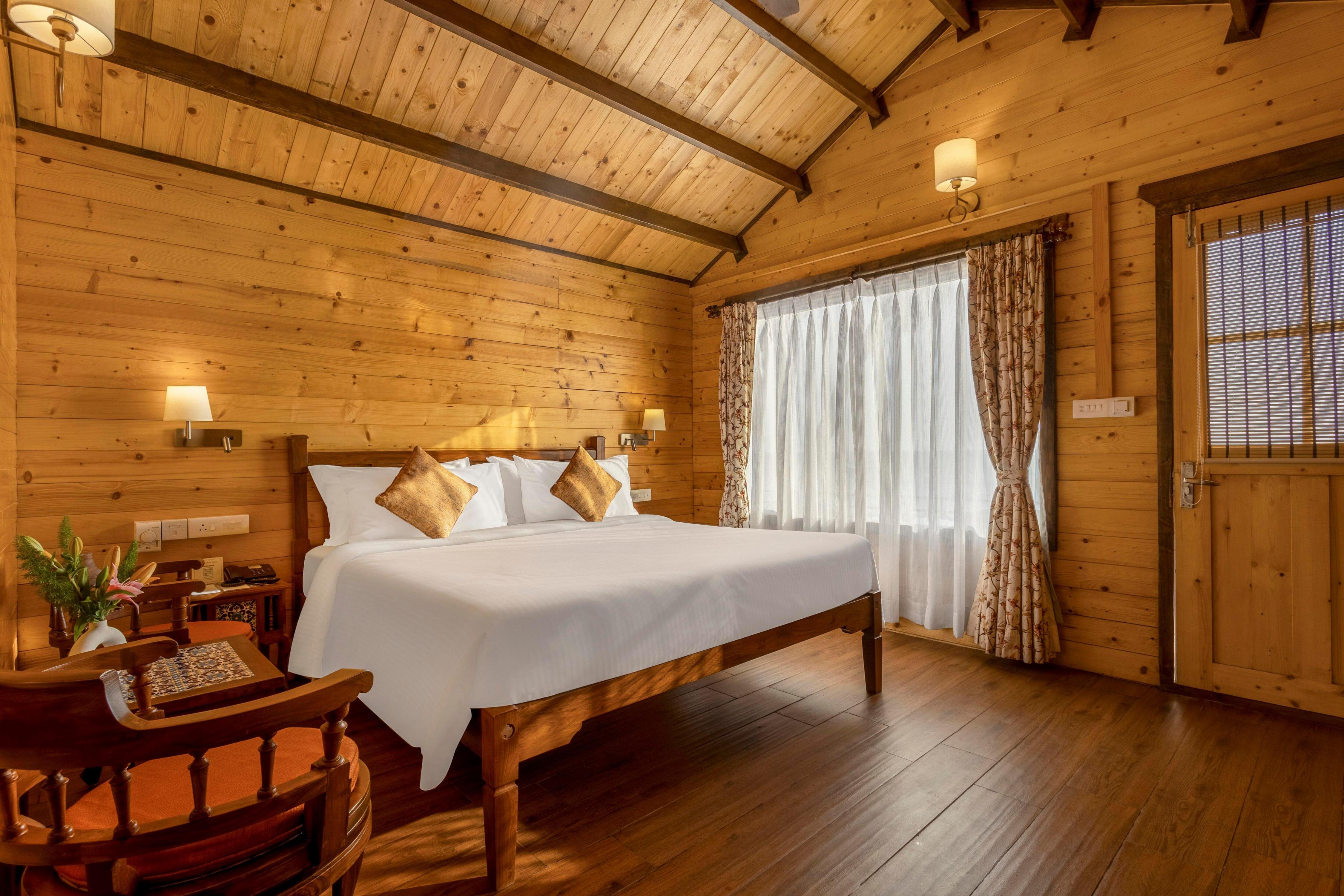 Bogmallo Beach Resort Room Type - Sea View Deluxe Chalet with Balcony