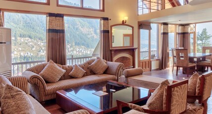 Shingar Regency - Centrally Heated Comfort (5 minutes drive from the Mall Road) Room Type - Private Four Room Villa Centrally Heated - Valley View | Balcony Shingar Regency - Centrally Heated Comfort (5 minutes drive from the Mall Road) Room Type - Private Four Room Villa Centrally Heated - Valley View | Balcony