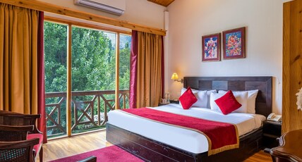 Span Resort & Spa, Manali - A Riverside Resort Room Type - Four Bedroom The Director's Bungalow - Garden & Mountain View Span Resort & Spa, Manali - A Riverside Resort Room Type - Four Bedroom The Director's Bungalow - Garden & Mountain View