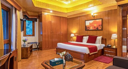 Span Resort & Spa, Manali - A Riverside Resort Room Type - The Walnut Suite - Garden & Mountain View Span Resort & Spa, Manali - A Riverside Resort Room Type - The Walnut Suite - Garden & Mountain View
