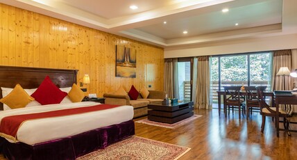 Span Resort & Spa, Manali - A Riverside Resort Room Type - The Residence Room with Kitchenette - Garden View Span Resort & Spa, Manali - A Riverside Resort Room Type - The Residence Room with Kitchenette - Garden View