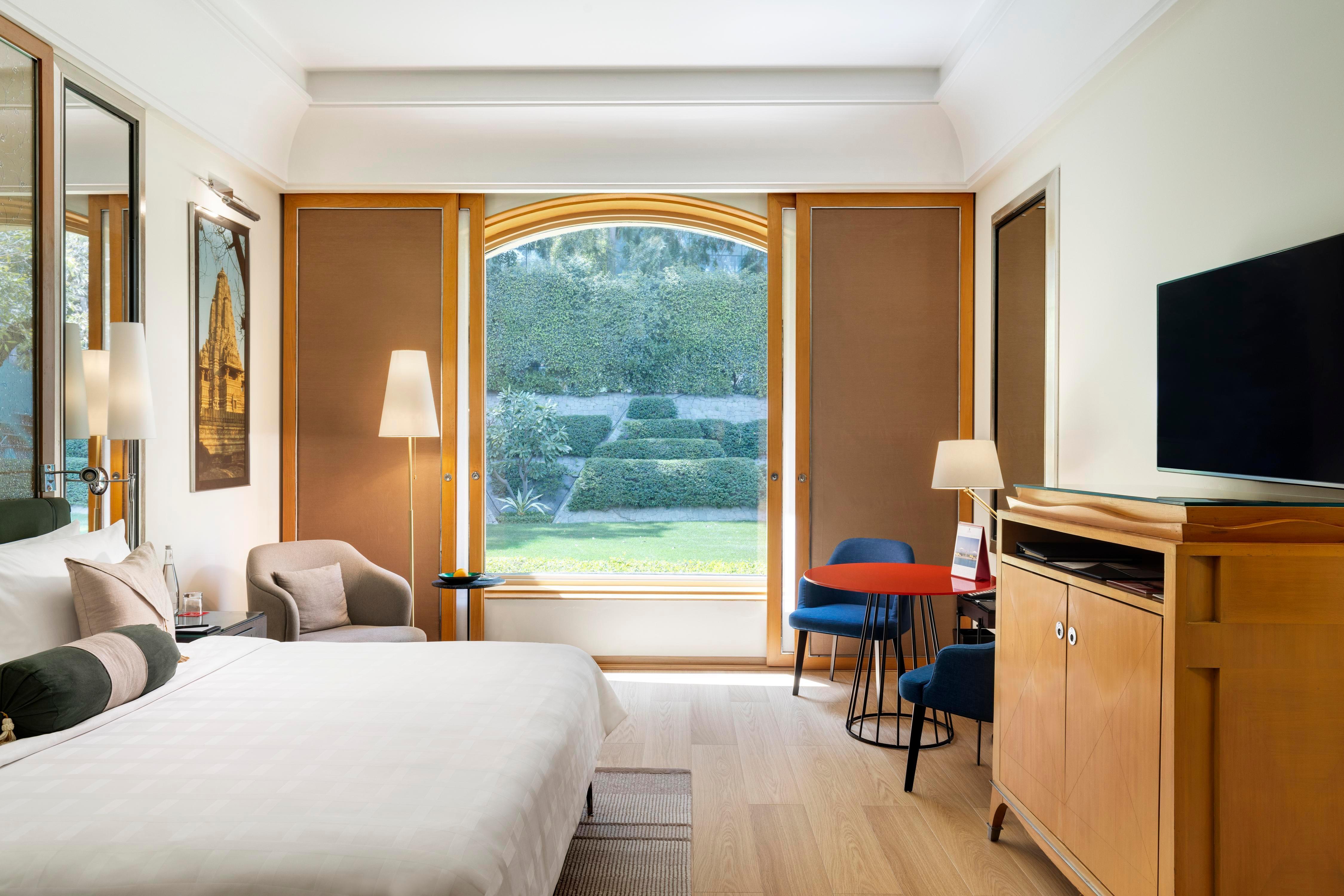 Trident Gurgaon Room Type - Deluxe Room, Garden View