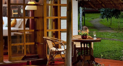 Spice Village Thekkady - A CGH Earth Experience Room Type - Deluxe Cottage With Private Garden - Complimentary Cultural Performance for 30 Minutes. Spice Village Thekkady - A CGH Earth Experience Room Type - Deluxe Cottage With Private Garden - Complimentary Cultural Performance for 30 Minutes.