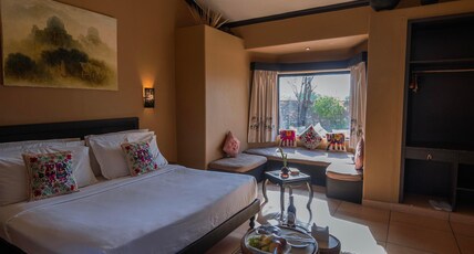 Clarks Safari Pushkar Spa and Resort Room Type - Superior Cottage with Hill view and King Bed