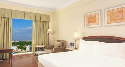 Radisson Hotel Varanasi Room Type - Business class room with bath tub or shower cubical Radisson Hotel Varanasi Room Type - Business class room with bath tub or shower cubical