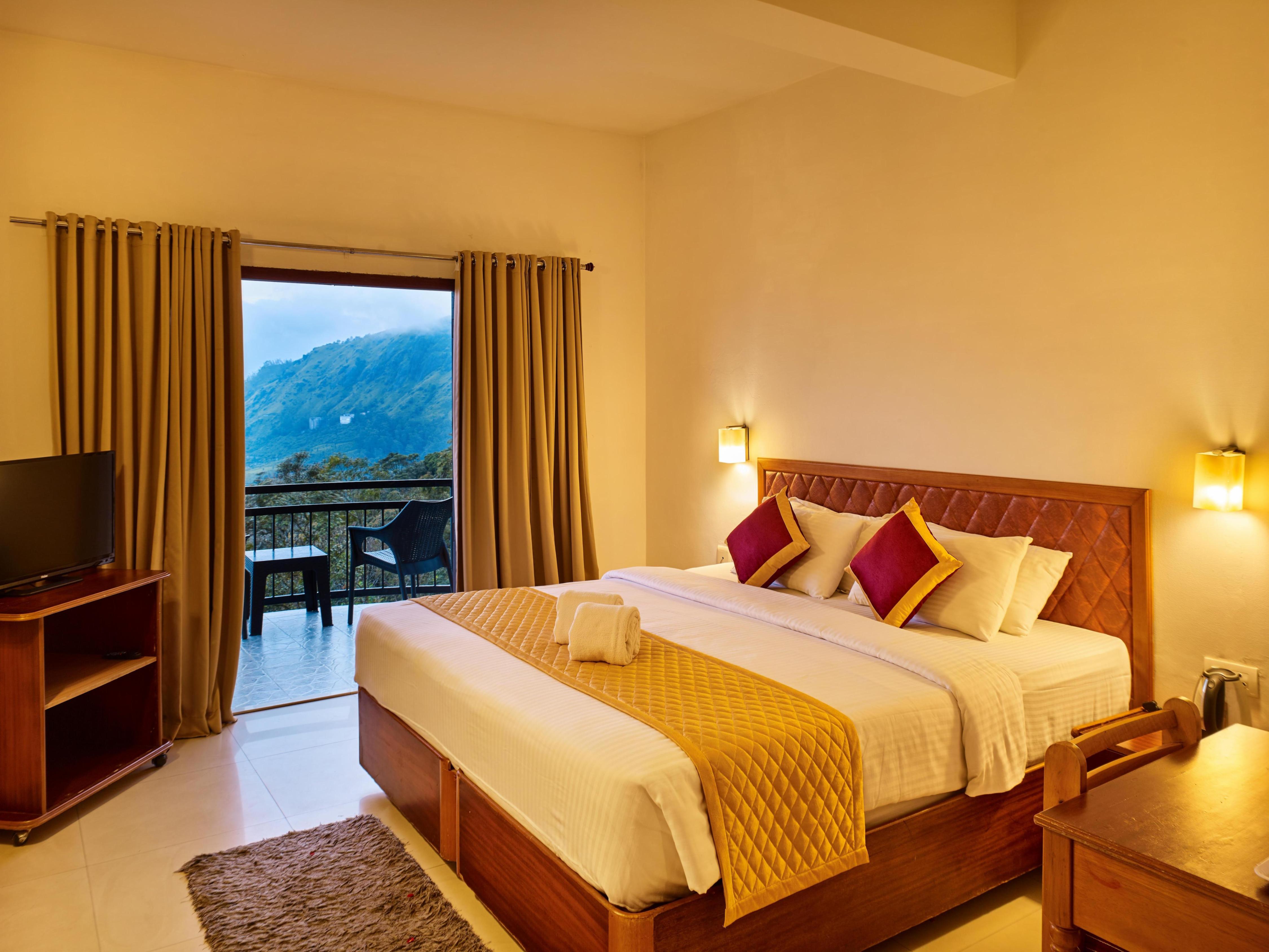 Deshadan Mountain Resort- The highest resort in Munnar Room Type - Mountain View room with Pvt  balcony