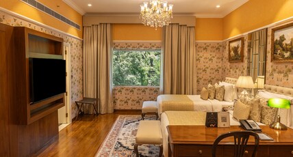 The Claridges New Delhi Room Type - Grand Luxury Twin Bed Room