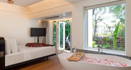 Orchid Passaros Benaulim Goa Adult Only Room Type - Sunbird - Premium Room with Bathtub and Garden Orchid Passaros Benaulim Goa Adult Only Room Type - Sunbird - Premium Room with Bathtub and Garden