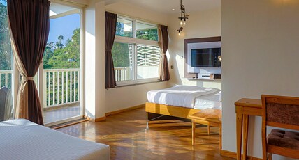 Whispering Pines Resort Mukteshwar Room Type - Family Twin-Bed Room With Himalayan View Whispering Pines Resort Mukteshwar Room Type - Family Twin-Bed Room With Himalayan View