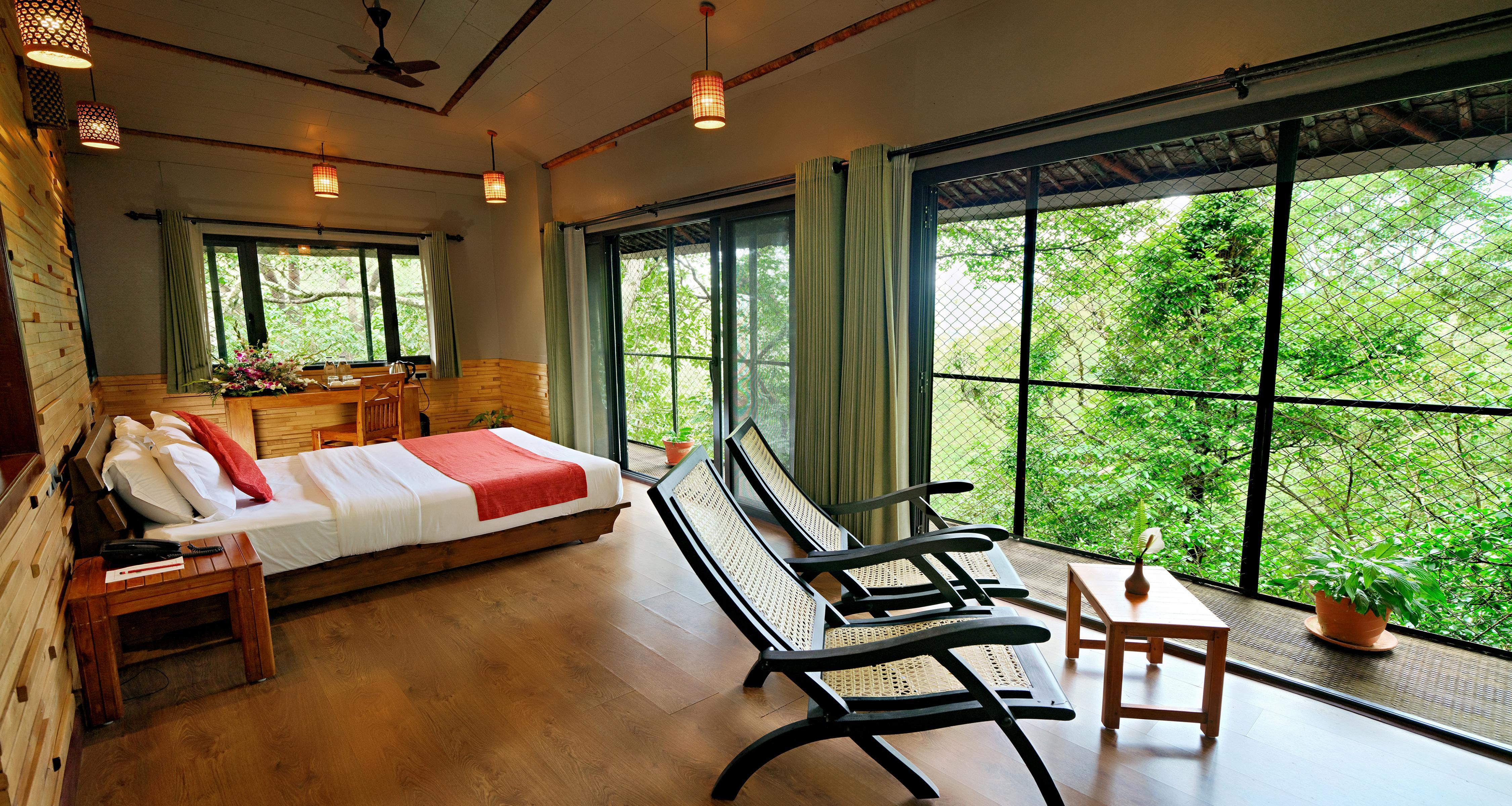 Vythiri Resort Room Type - Family Tree House with Aerial View Balcony