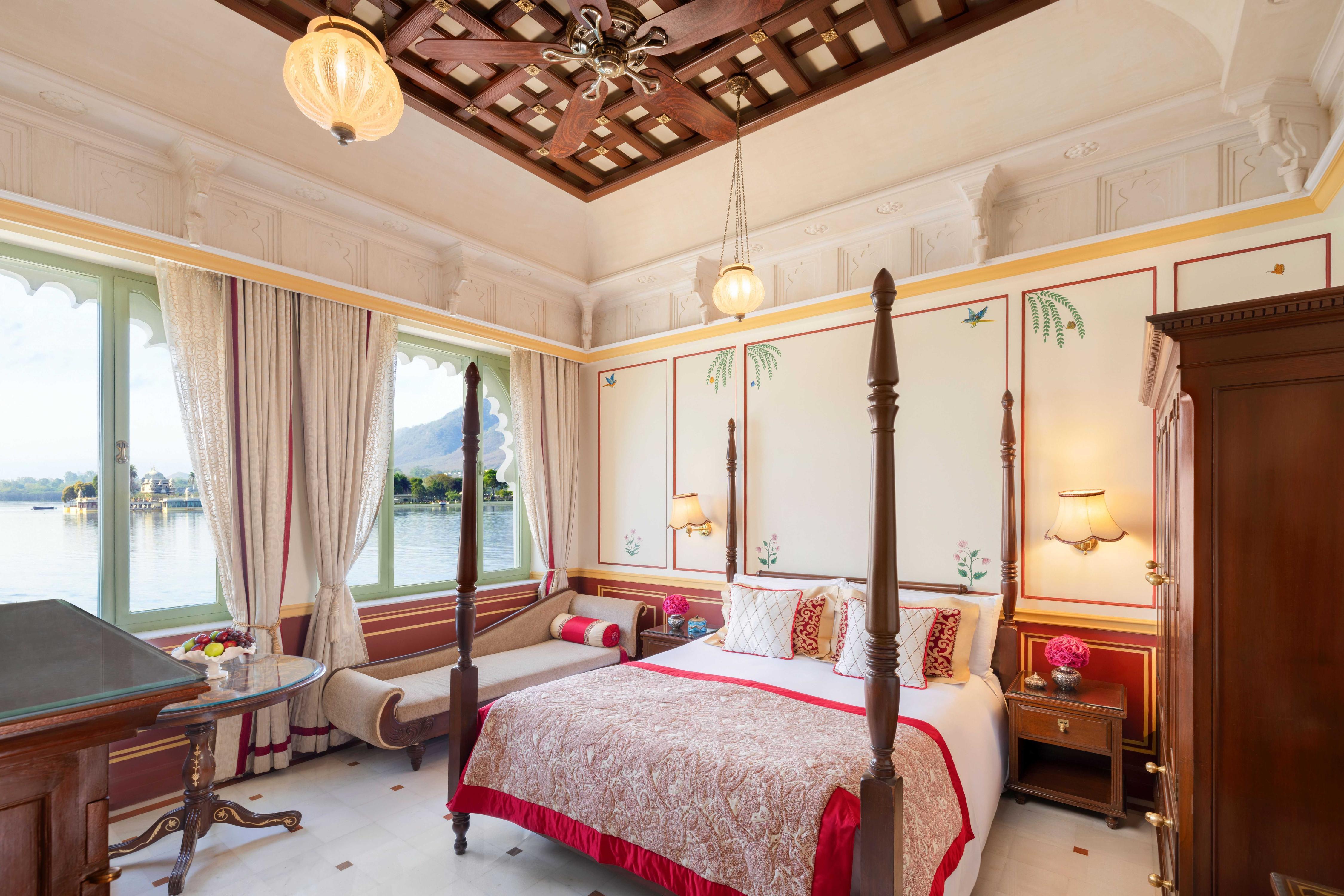 Taj Lake Palace, Udaipur Room Type - Luxury Room Lake View King Bed