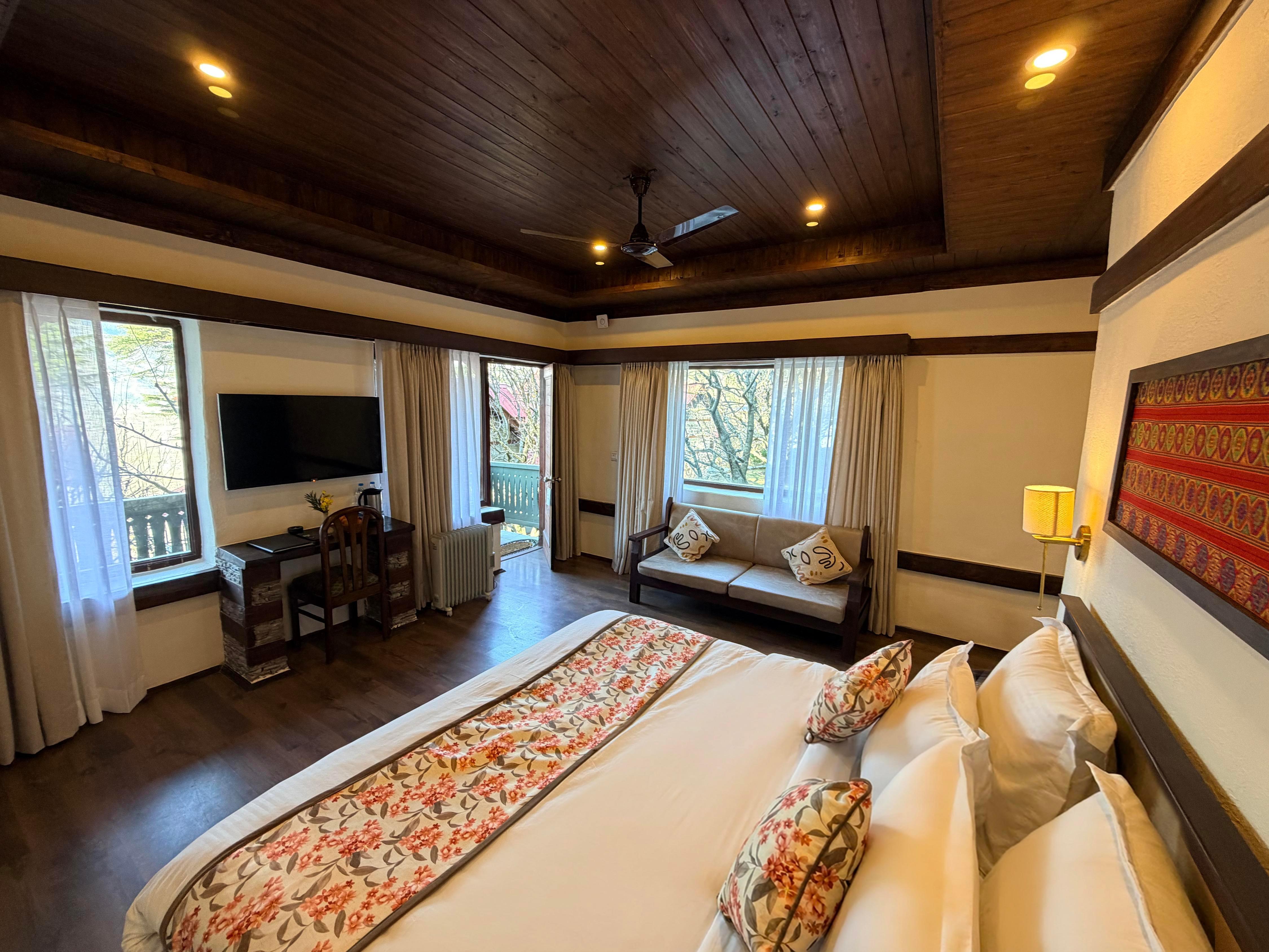 Heritage Satikva Resorts,Manali Room Type - Executive Room (with Valley View)