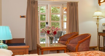 Neelesh Inn - Luxury Lake View Resort with Swimming Pool on Bhimtal Lake Room Type - Executive Cottage with Lake View on Ground floor Neelesh Inn - Luxury Lake View Resort with Swimming Pool on Bhimtal Lake Room Type - Executive Cottage with Lake View on Ground floor