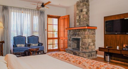 Neelesh Inn - Luxury Lake View Resort with Swimming Pool on Bhimtal Lake Room Type - Premium Room with Garden View on Ground Floor Neelesh Inn - Luxury Lake View Resort with Swimming Pool on Bhimtal Lake Room Type - Premium Room with Garden View on Ground Floor