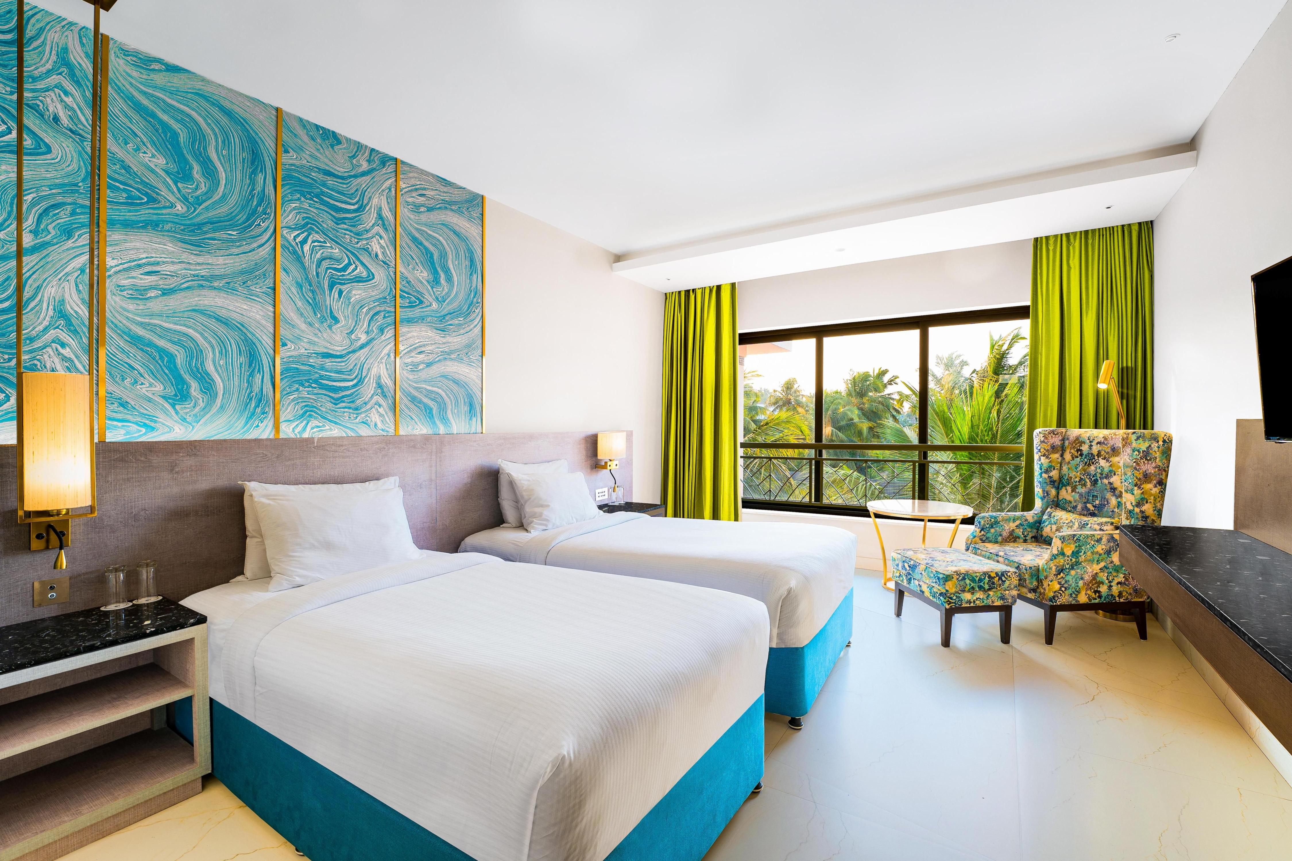 DoubleTree by Hilton Hotel Goa-Arpora- Baga Room Type - Deluxe Twin Room