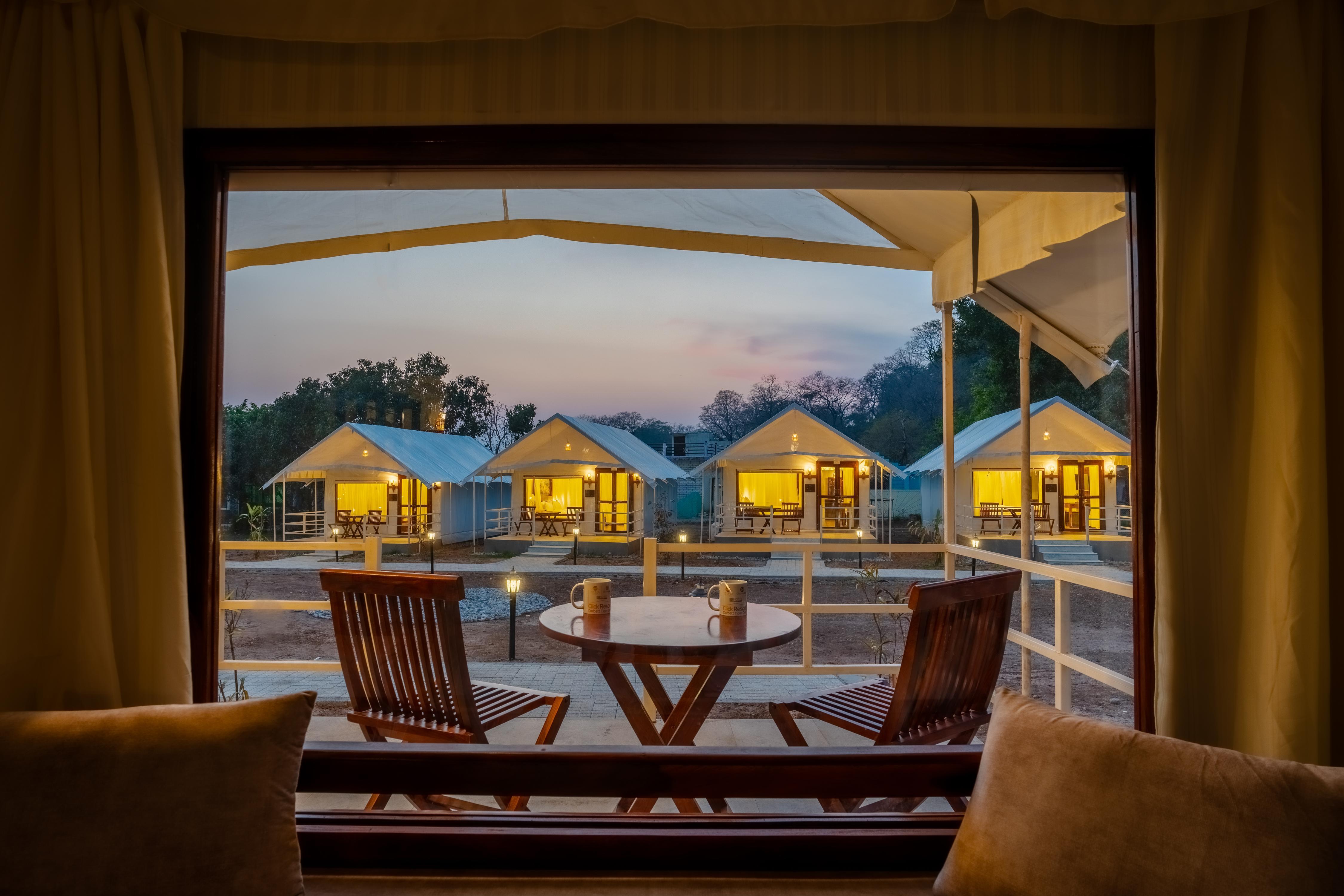 Click Resort Corbett, Tiger Den Room Type - Green Heaven Tent