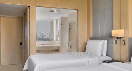 The Westin Mumbai Powai Lake Room Type - Guest Room 2 Double Bed- Hill View The Westin Mumbai Powai Lake Room Type - Guest Room 2 Double Bed- Hill View