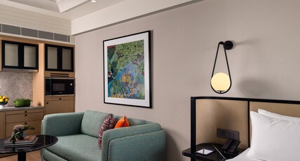 Pullman Chennai Anna Salai - An Accor Brand Hotel Room Type - Studio Room with Kitchenette with 1 King Bed Pullman Chennai Anna Salai - An Accor Brand Hotel Room Type - Studio Room with Kitchenette with 1 King Bed