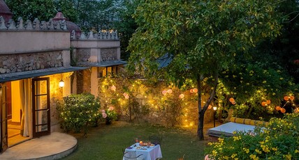 Tree of Life Resort and Spa, Jaipur Room Type - Luxury Garden Spa Villas with Sunken Bathtub outside Tree of Life Resort and Spa, Jaipur Room Type - Luxury Garden Spa Villas with Sunken Bathtub outside