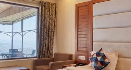 Hotel Basera (Walking distance to Mall Road and Free Onsite Parking) Room Type - Super Deluxe Room with Valley View