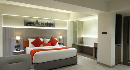 MARIGOLD-Newly Renovated Hotel. Room Type - EXECUTIVE DELUXE ROOM - Complimentary Shuttle Pickup and Drop to Sai Baba Temple (Gate 2) MARIGOLD-Newly Renovated Hotel. Room Type - EXECUTIVE DELUXE ROOM - Complimentary Shuttle Pickup and Drop to Sai Baba Temple (Gate 2)