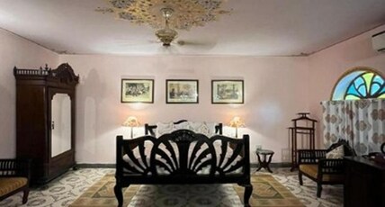 Hotel Bissau Palace Room Type - Khairagarh Royal with Free Pick Up on Arrival from Airport + Private Tour of Bissau Palace