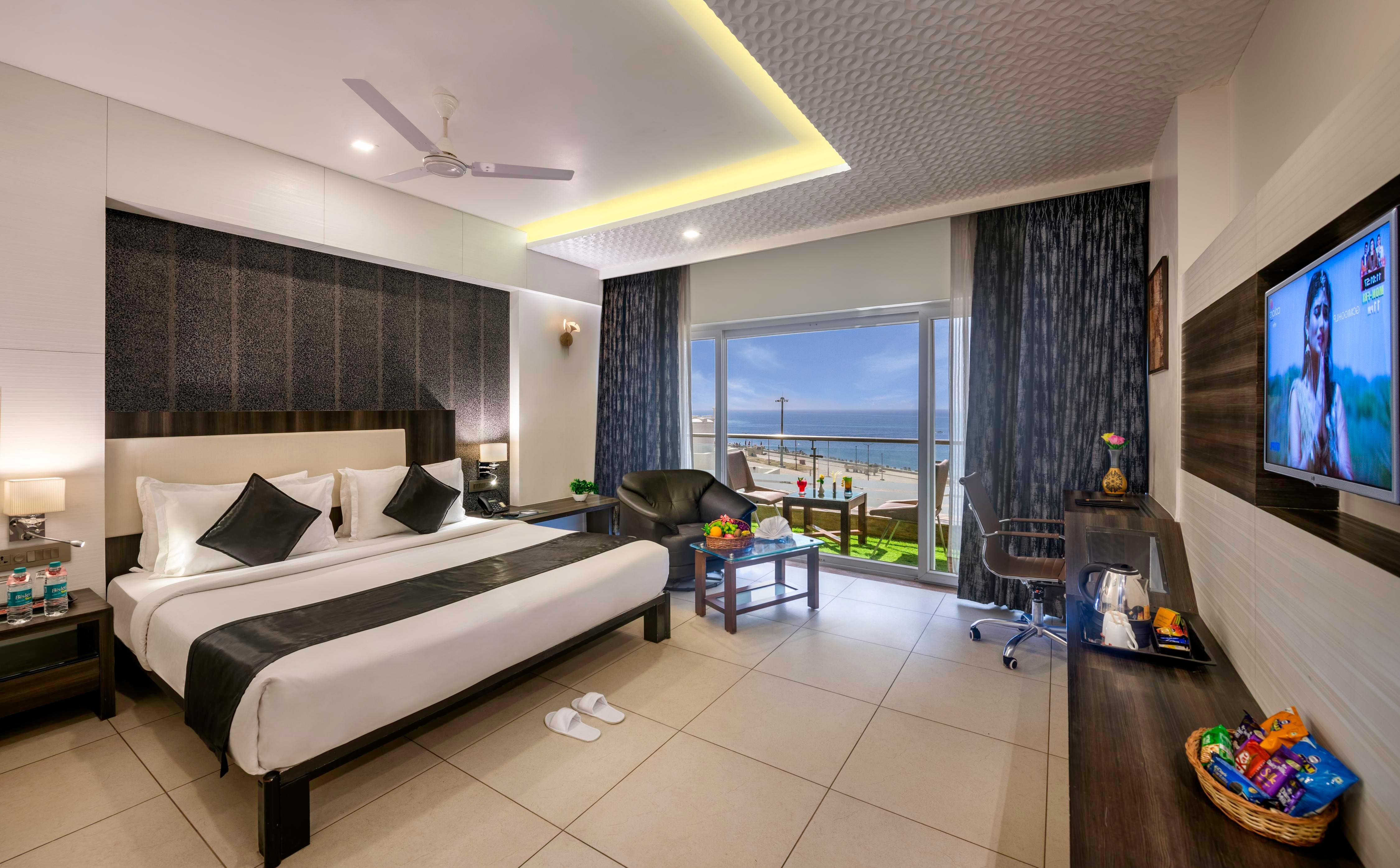 Dwarkadhish Lords Eco Inn Dwarka - Pure Veg Room Type - Studio - Sea View Room