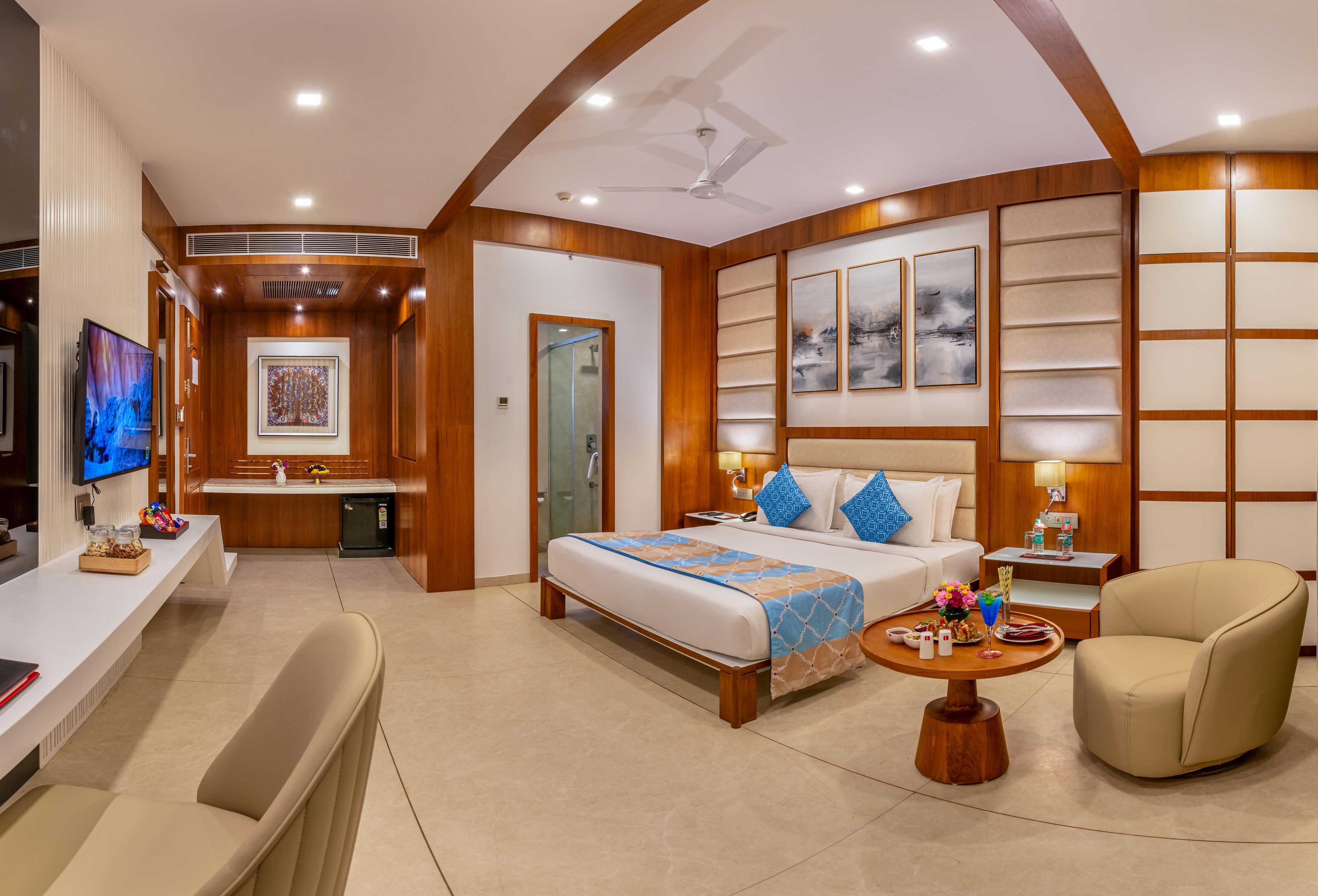 Dwarkadhish Lords Eco Inn Dwarka - Pure Veg Room Type - Deluxe Room