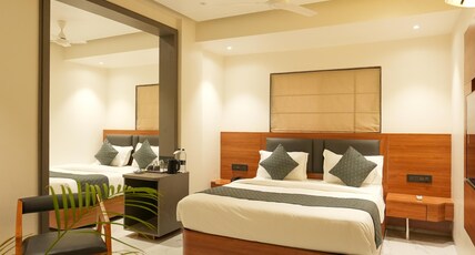 Hotel Sai Kamal Room Type - Family Friendly Room - Celebrate joy of being together (2 Queen Beds) Hotel Sai Kamal Room Type - Family Friendly Room - Celebrate joy of being together (2 Queen Beds)