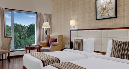 The Fern Residency Rajkot, Series by Marriott Hotel Room Type - Winter Green, Guest room, 2 Twin, City view