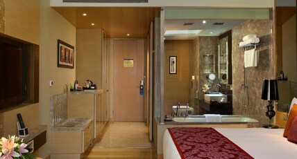 Radisson Blu Hotel Jaipur Room Type - Transient Room 11 am to 5 PM same day check in and check out Radisson Blu Hotel Jaipur Room Type - Transient Room 11 am to 5 PM same day check in and check out