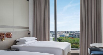Bengaluru Marriott Hotel Whitefield Room Type - Deluxe Guest Room, 2 Double Beds
