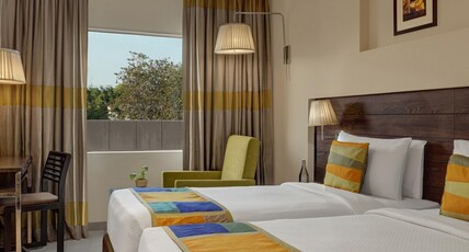 The Fern Residency Vadodara Series by Marriott Room Type - Winter Green, Guest room, 2 Twin, City view