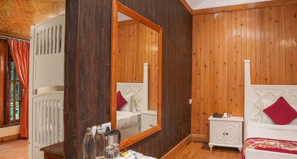 Summit Barsana Resort & Spa (5 Mins drive to Mall) Room Type - Juniper Family Cottage with Balcony Summit Barsana Resort & Spa (5 Mins drive to Mall) Room Type - Juniper Family Cottage with Balcony