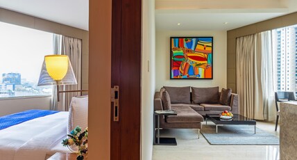 The Anya Hotel Gurgaon - Golf Course Road Room Type - Luxury Suite with Bathtub The Anya Hotel Gurgaon - Golf Course Road Room Type - Luxury Suite with Bathtub