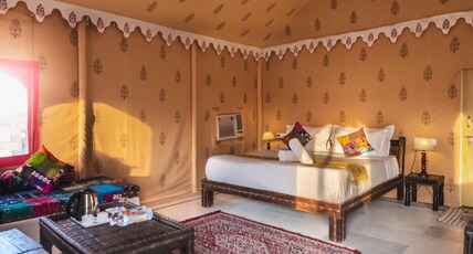 Pal Rajah Desert Camp Room Type - Super Deluxe Swiss Tent Pal Rajah Desert Camp Room Type - Super Deluxe Swiss Tent