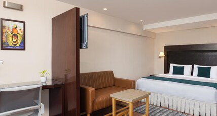 The Fern Residency Jodhpur, Series By Marriott Room Type - Hazel, 1 Bedroom Suite, 1 King, City view The Fern Residency Jodhpur, Series By Marriott Room Type - Hazel, 1 Bedroom Suite, 1 King, City view