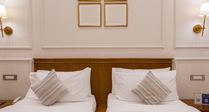 The BellaVista Hotel Chandigarh Room Type - Deluxe Twin bed room with city view The BellaVista Hotel Chandigarh Room Type - Deluxe Twin bed room with city view