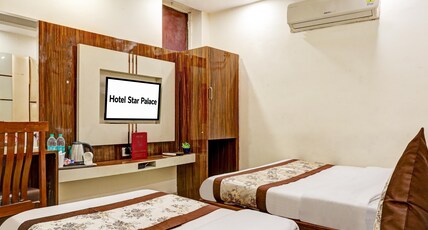 Hotel Star Palace 1 Mins from New Delhi Railway Station & Connaught Place Room Type - Triple Bed Family Room AC With Free WIFI