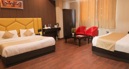 Hotel Krishnam, Vrindavan-Near Banke Bihari Room Type - Family Suite Quad