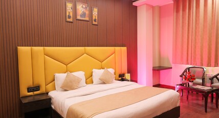 Hotel Krishnam, Vrindavan-Near Banke Bihari Room Type - Super Deluxe Room