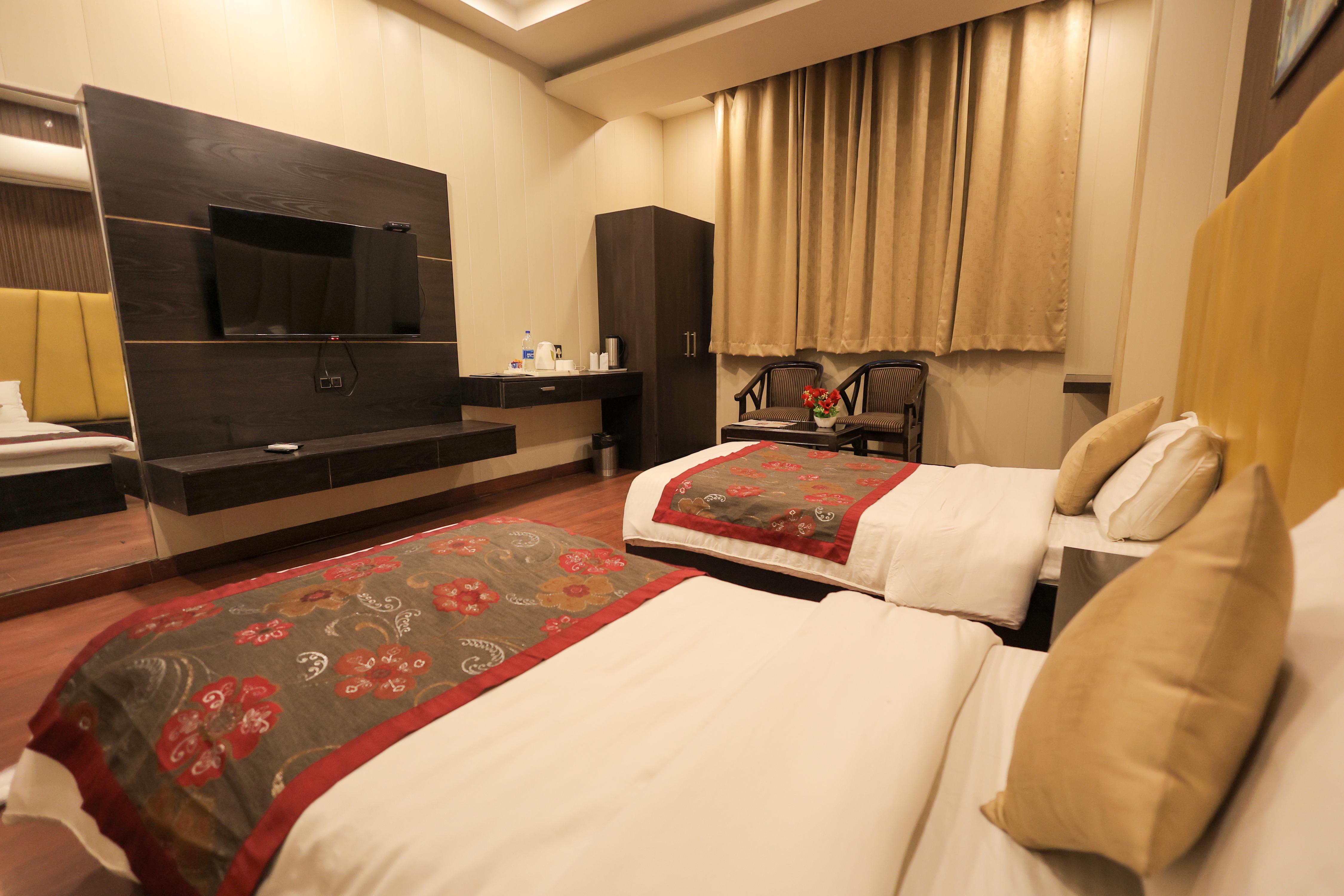 Hotel Krishnam, Vrindavan-Near Banke Bihari Room Type - Executive Triple Room