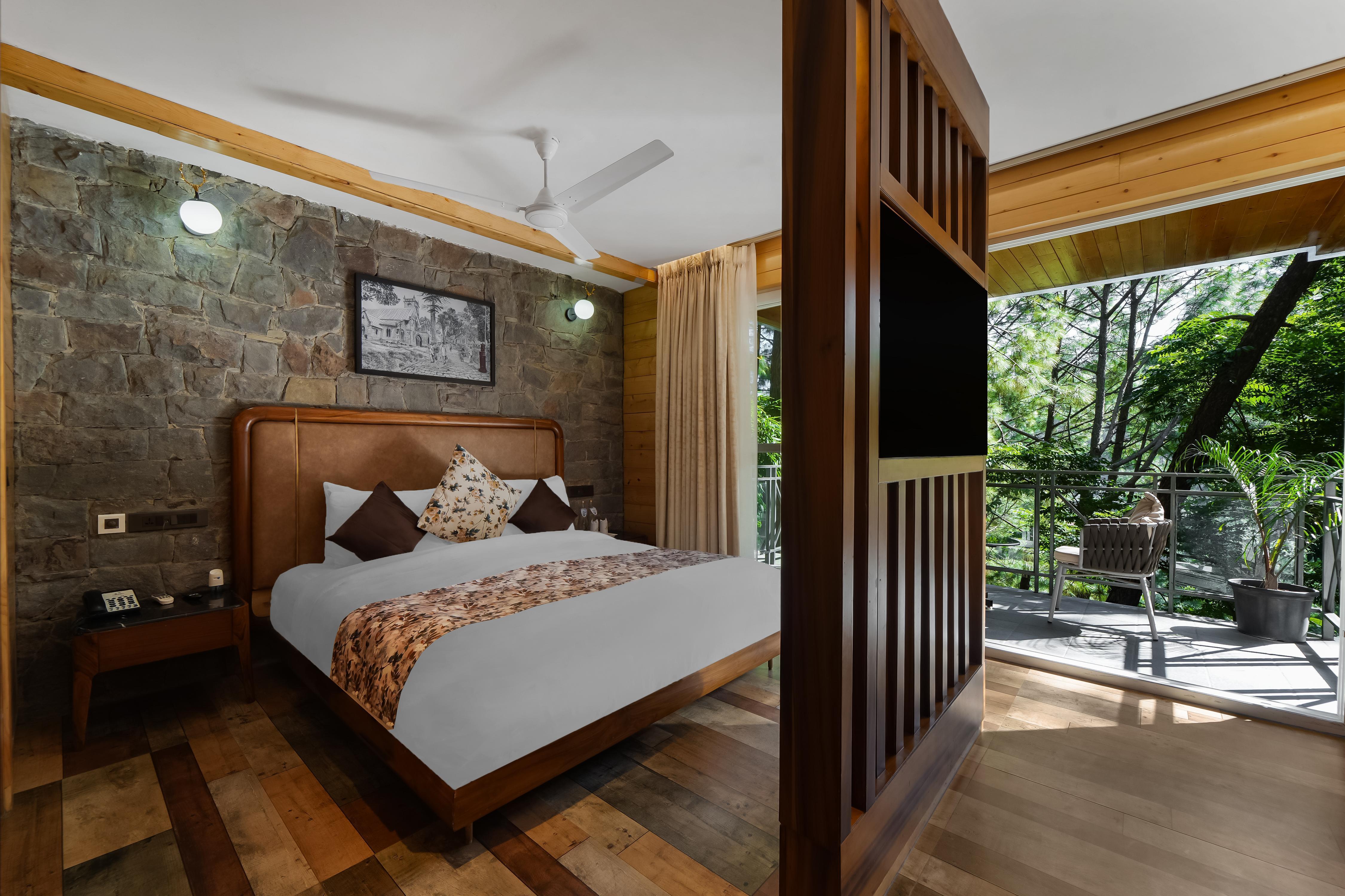 Kasauli Hills Resorts Room Type - Pine View Semi Premium Cottage