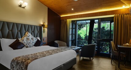 Kasauli Hills Resorts Room Type - Deluxe Room Valley Facing