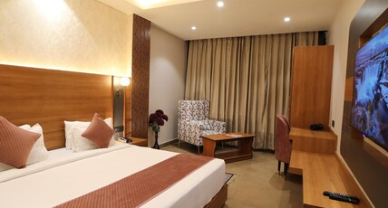 The Byke Boutique - Grassfield Resort | (Pan India Pure Veg Hotel Chain) Room Type - Super Executive Room
