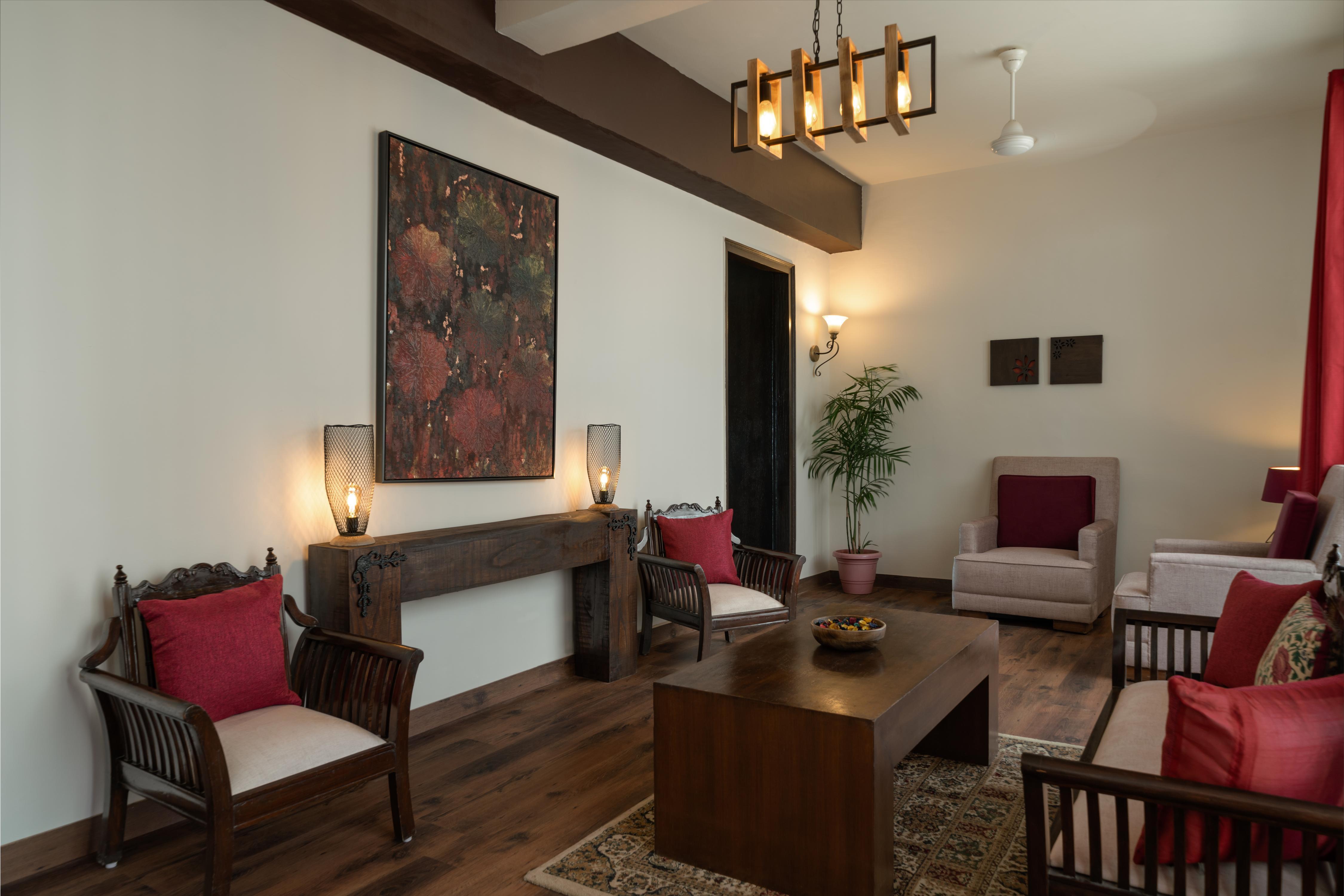 Woodsmoke Retreat (12kms before Shimla) Room Type - Family Suite